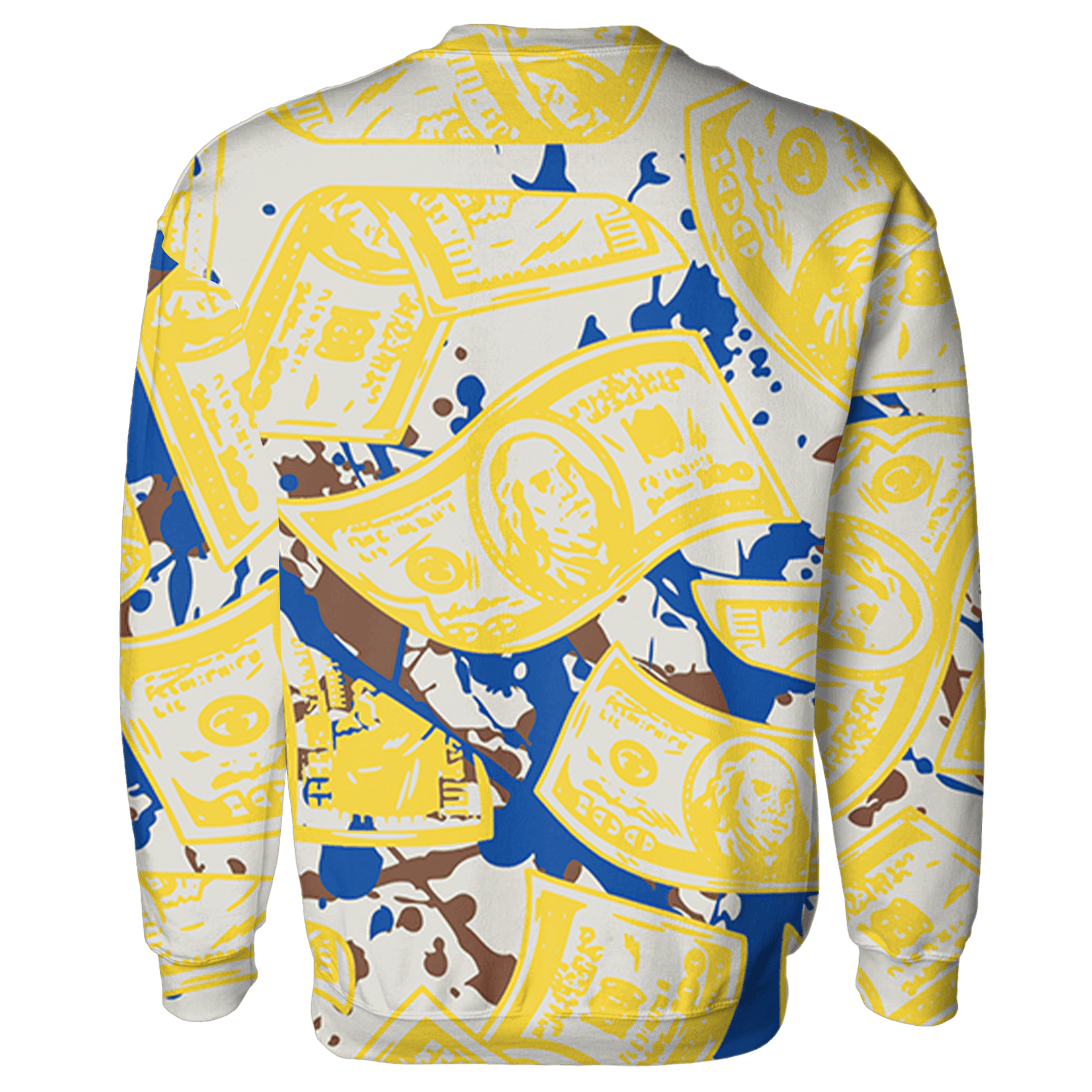 Low OG Canary TVSC 1s Sweatshirt Match Money Motive BER 3D All-Over Print - NastyJamz