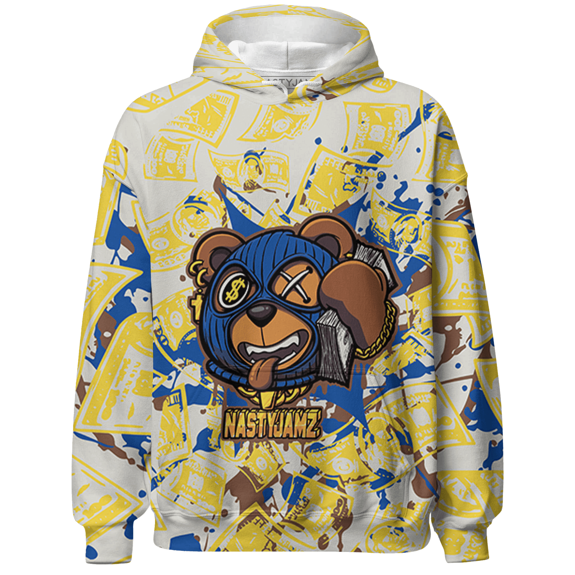 Low OG Canary TVSC 1s Hoodie Match Money Motive BER 3D All-Over Print - NastyJamz