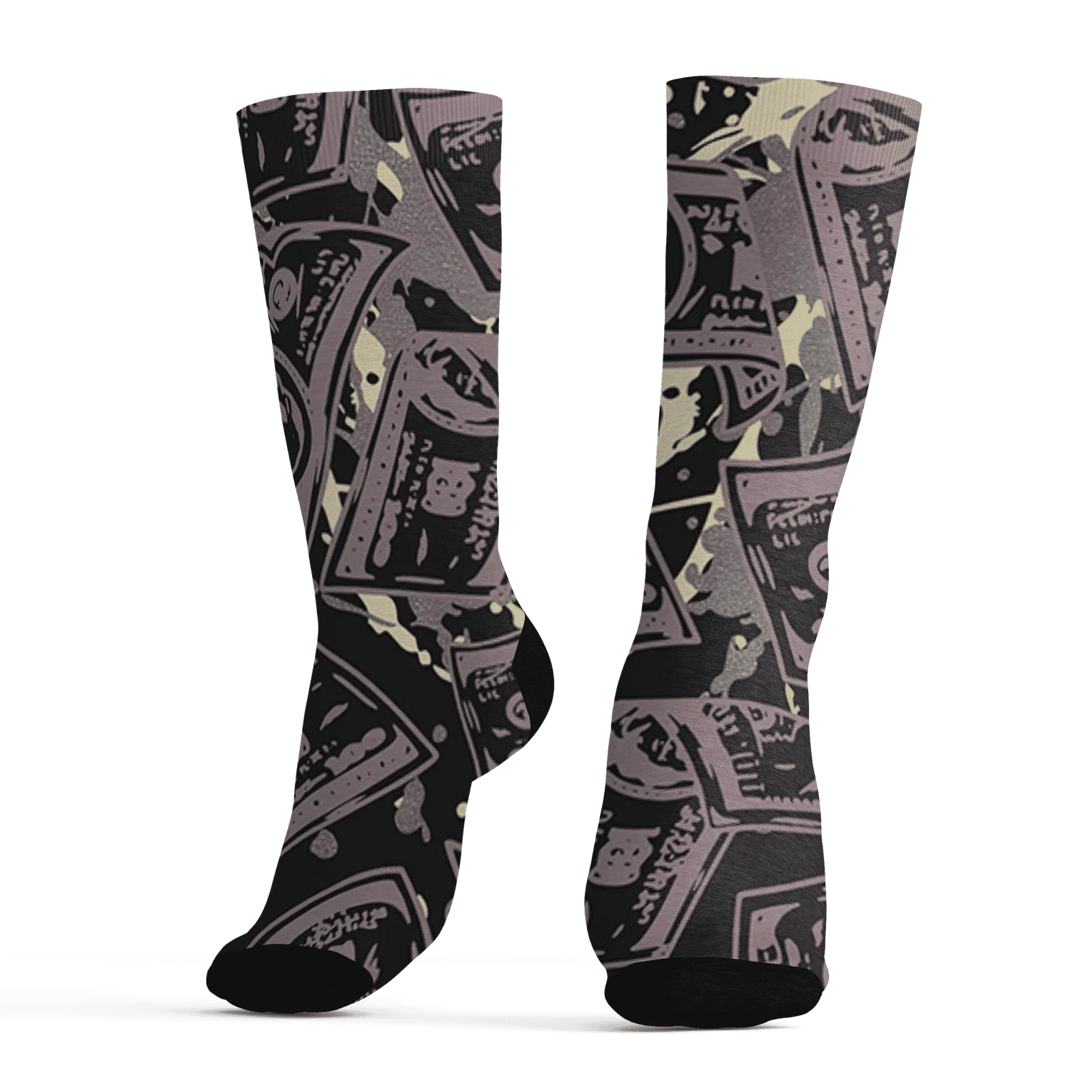 Black-Violet-Ore-3s-Socks-Match-Money-Motive-BER-3D