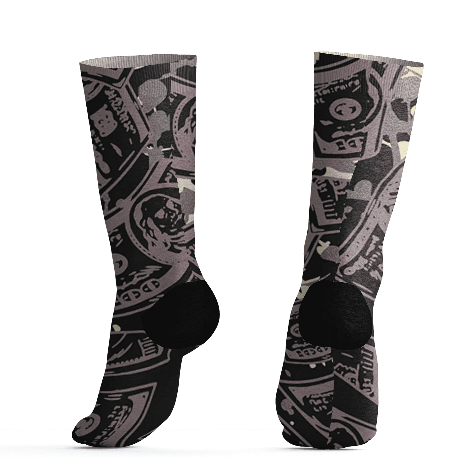 Black-Violet-Ore-3s-Socks-Match-Money-Motive-BER-3D