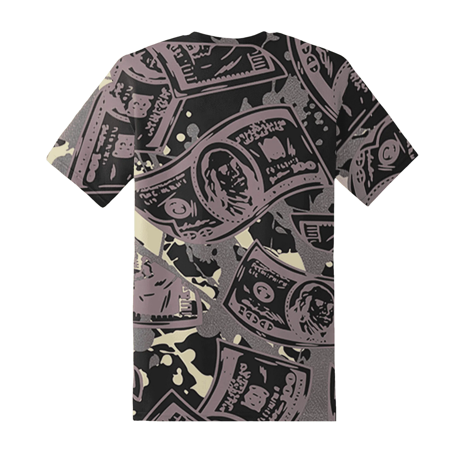 Black-Violet-Ore-3s-T-Shirt-Match-Money-Motive-BER-3D