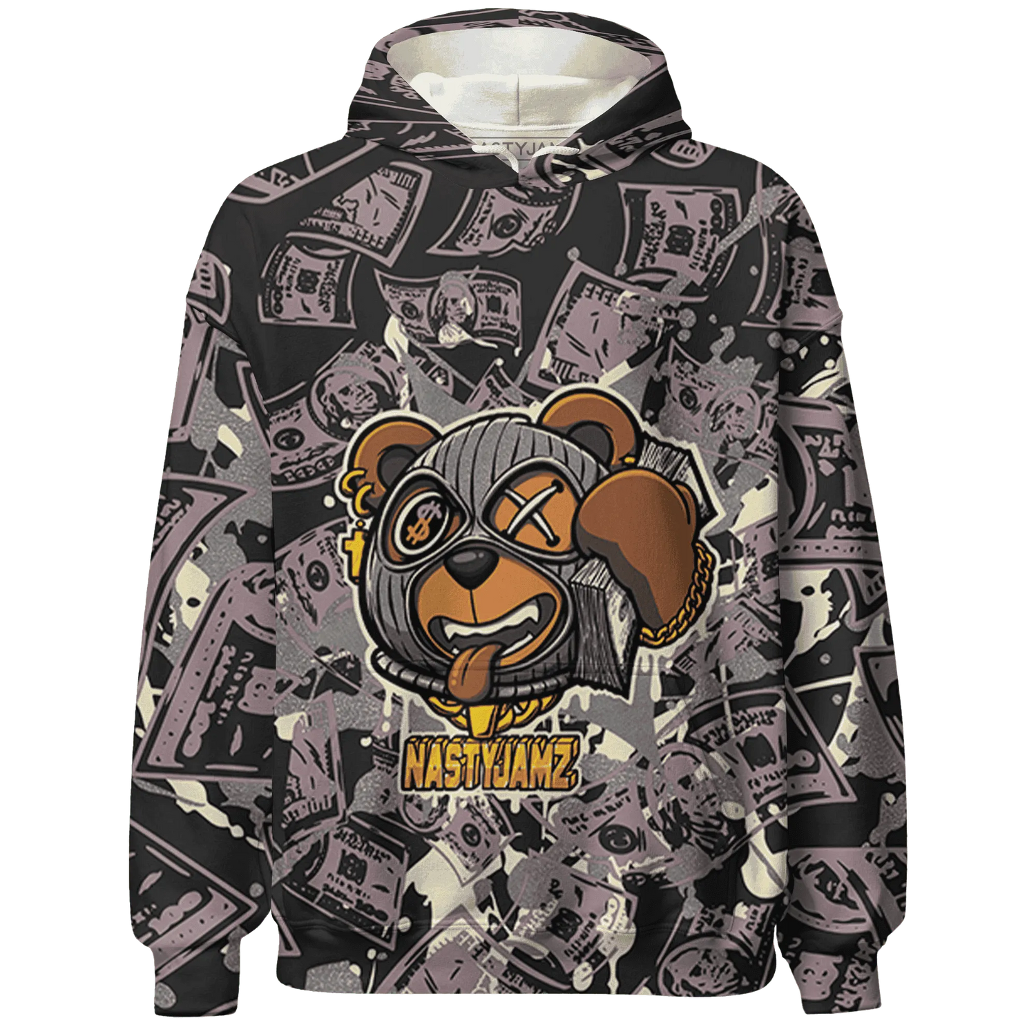 Black-Violet-Ore-3s-Hoodie-Match-Money-Motive-BER-3D
