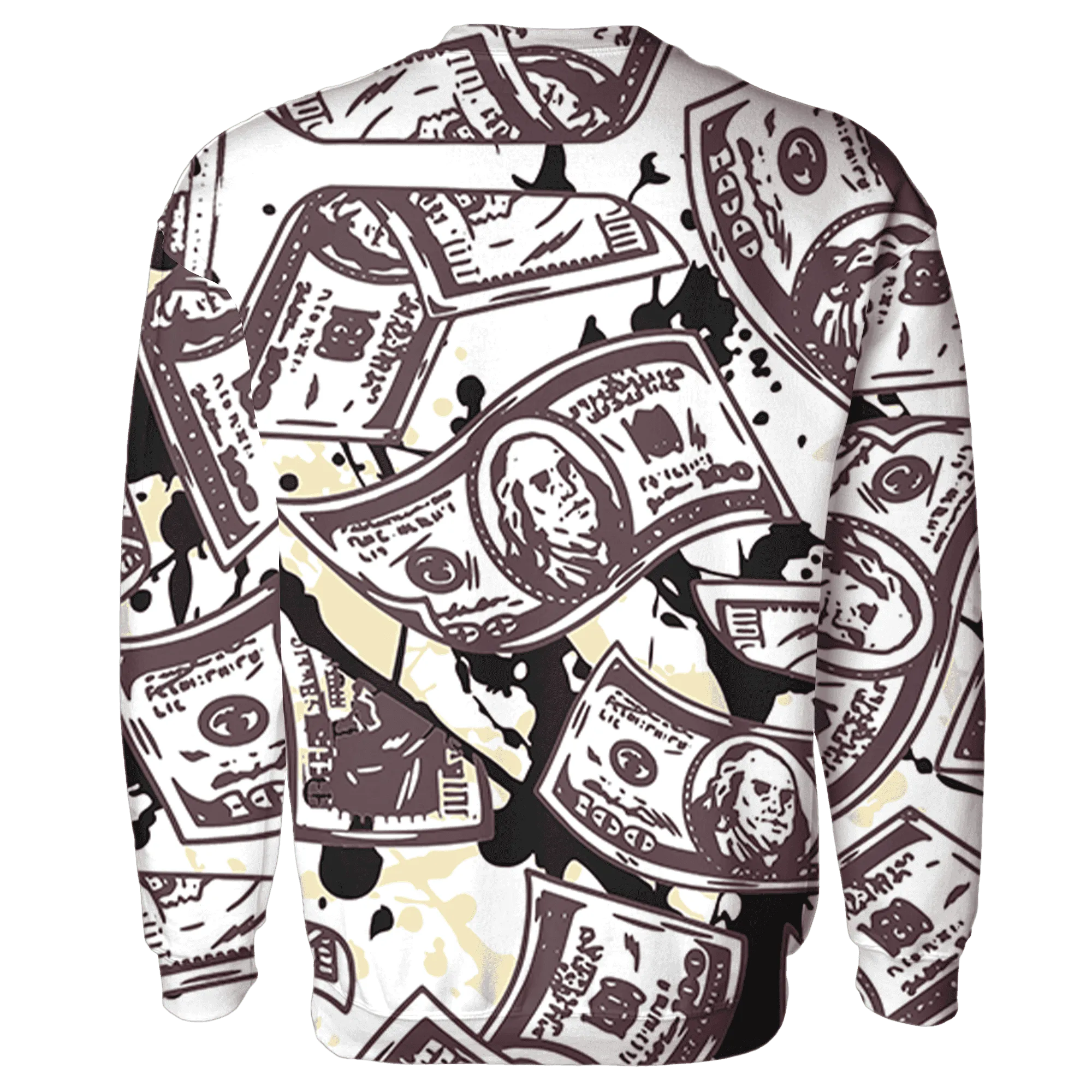 Burgundy-Crush-3s-Sweatshirt-Match-Money-Motive-BER-3D