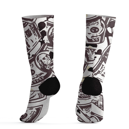 Burgundy-Crush-3s-Socks-Match-Money-Motive-BER-3D