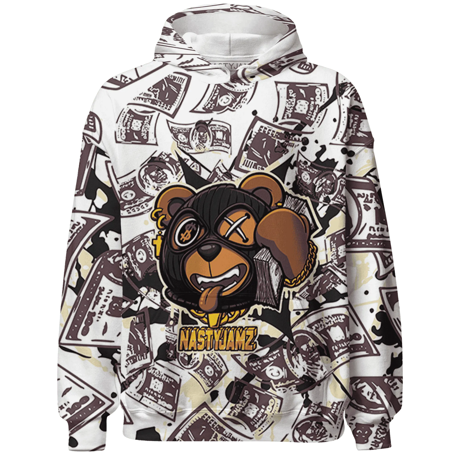 Burgundy-Crush-3s-Hoodie-Match-Money-Motive-BER-3D