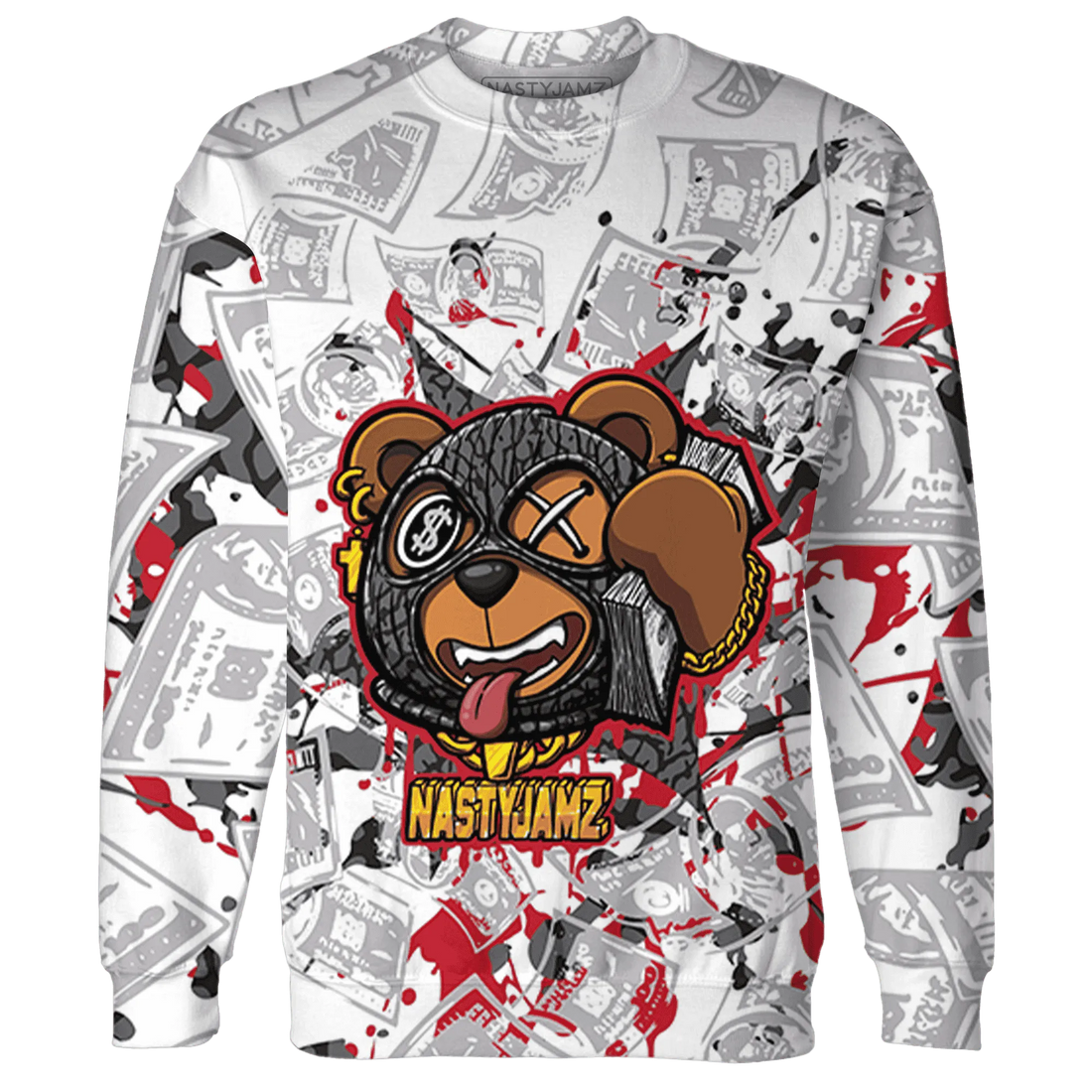 Cement-Grey-3s-Sweatshirt-Match-Money-Motive-BER-3D