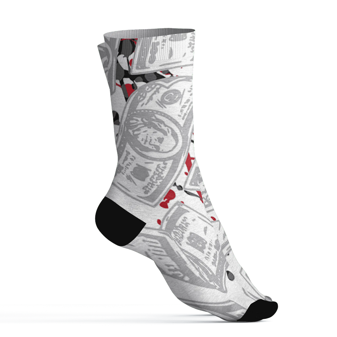 Cement-Grey-3s-Socks-Match-Money-Motive-BER-3D