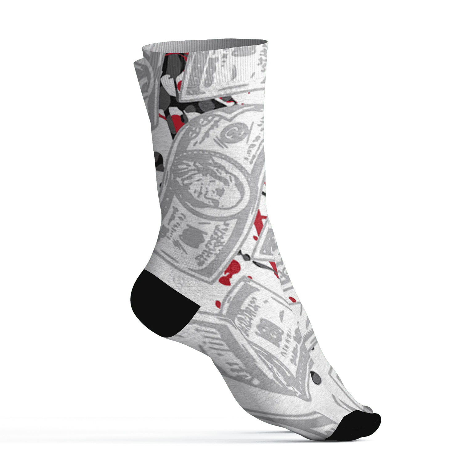Cement-Grey-3s-Socks-Match-Money-Motive-BER-3D