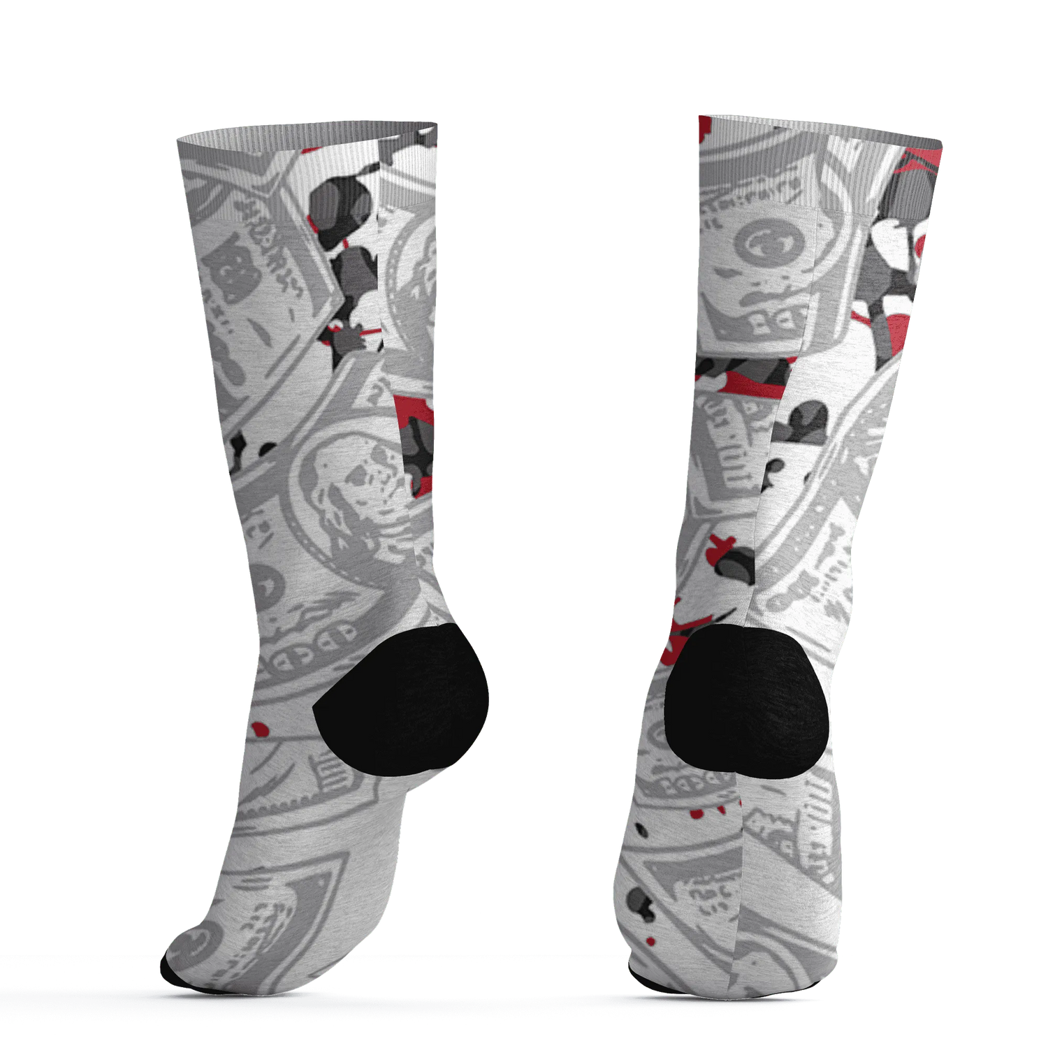 Cement-Grey-3s-Socks-Match-Money-Motive-BER-3D