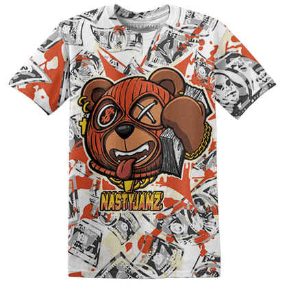 Georgia Peach 3s T Shirt Match Money Motive BER 3D All-Over Print - NastyJamz