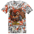 Georgia Peach 3s T Shirt Match Money Motive BER 3D All-Over Print - NastyJamz