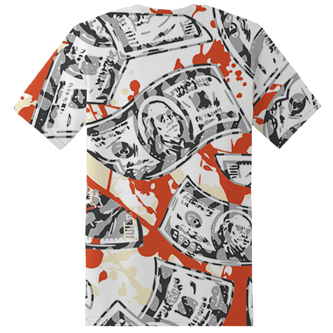 Georgia Peach 3s T Shirt Match Money Motive BER 3D All-Over Print - NastyJamz