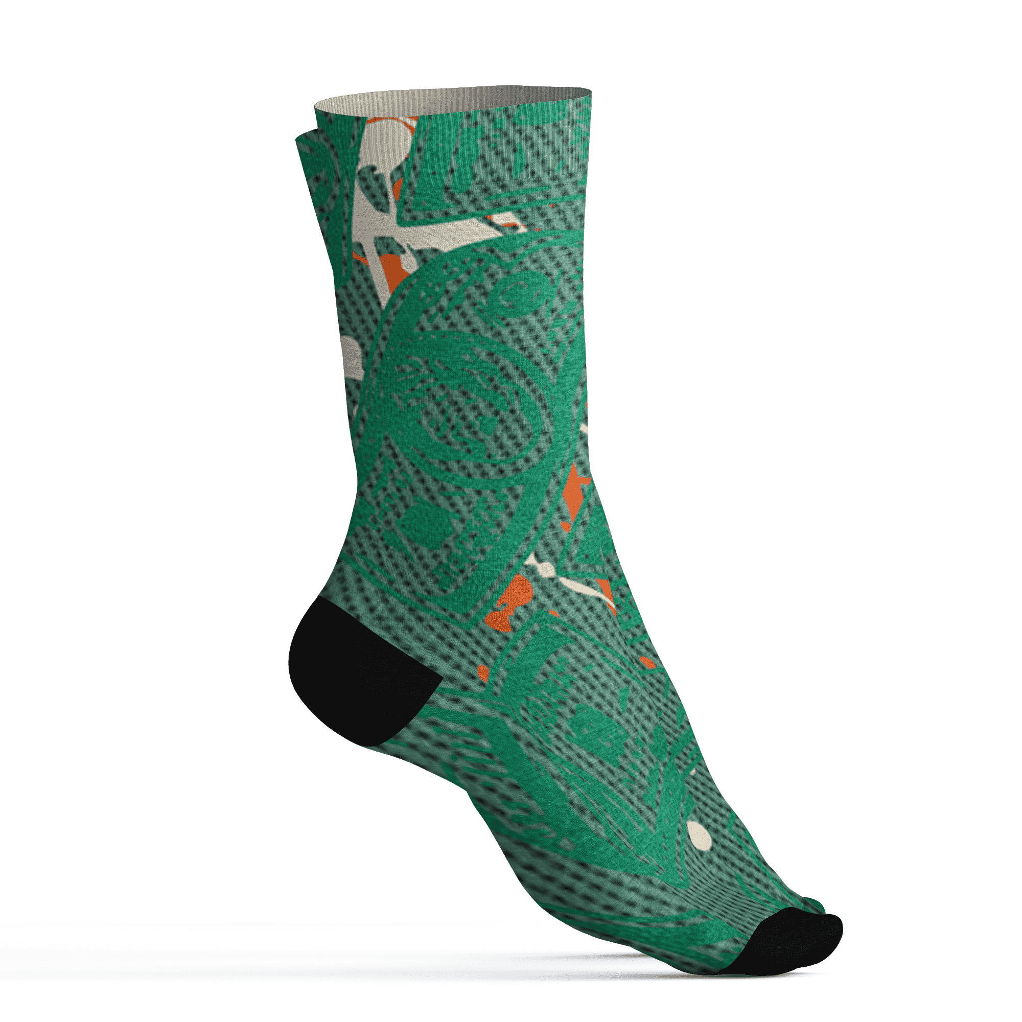 Nina CN Abney 3s Socks Match Money Motive BER 3D All-Over Print - NastyJamz