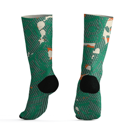 Nina CN Abney 3s Socks Match Money Motive BER 3D All-Over Print - NastyJamz
