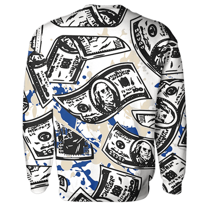 Quaiii 54 3s Sweatshirt Match Money Motive BER 3D All-Over Print - NastyJamz