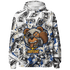Quaiii 54 3s Hoodie Match Money Motive BER 3D All-Over Print - NastyJamz
