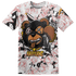 Red Stardust 3s T Shirt Match Money Motive BER 3D All-Over Print - NastyJamz