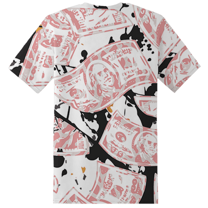 Red Stardust 3s T Shirt Match Money Motive BER 3D All-Over Print - NastyJamz