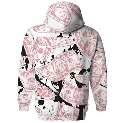 Red Stardust 3s Hoodie Match Money Motive BER 3D All-Over Print - NastyJamz