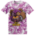 GS Hyper Violet 4s T Shirt Match Money Motive BER 3D All-Over Print - NastyJamz
