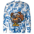 Industrial Blue 4s Sweatshirt Match Money Motive BER 3D All-Over Print - NastyJamz