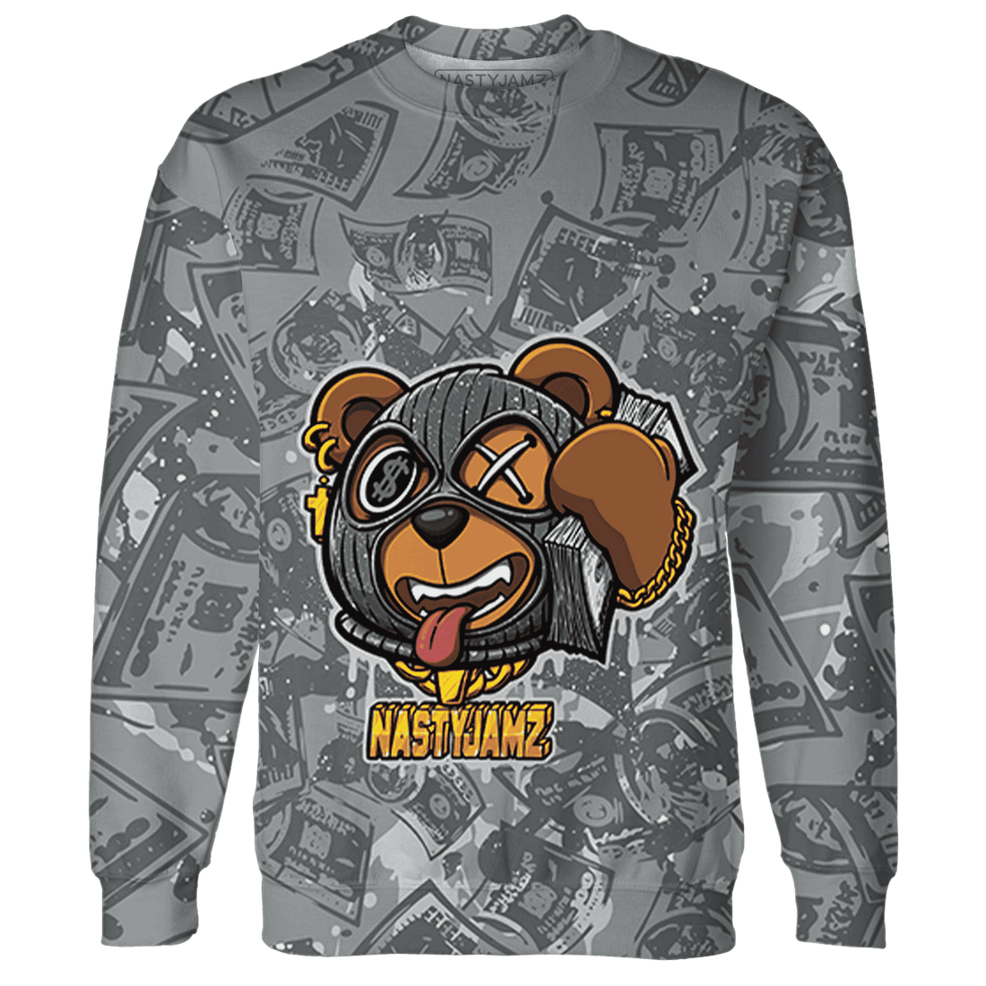 Paris Olympicsss 4s Sweatshirt Match Money Motive BER 3D All-Over Print - NastyJamz