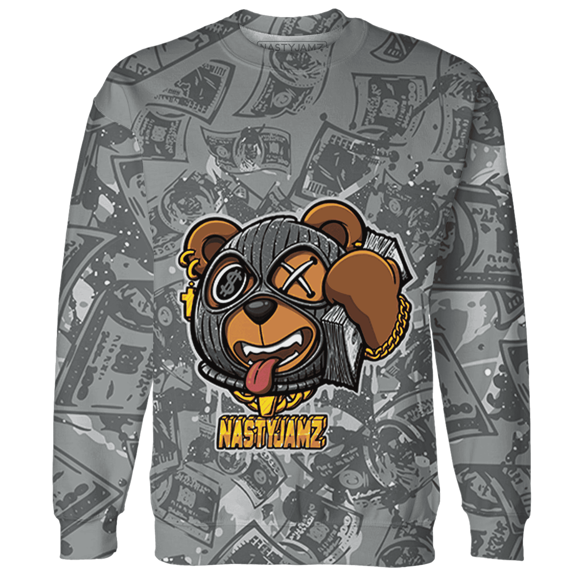 Paris Olympicsss 4s Sweatshirt Match Money Motive BER 3D All-Over Print - NastyJamz