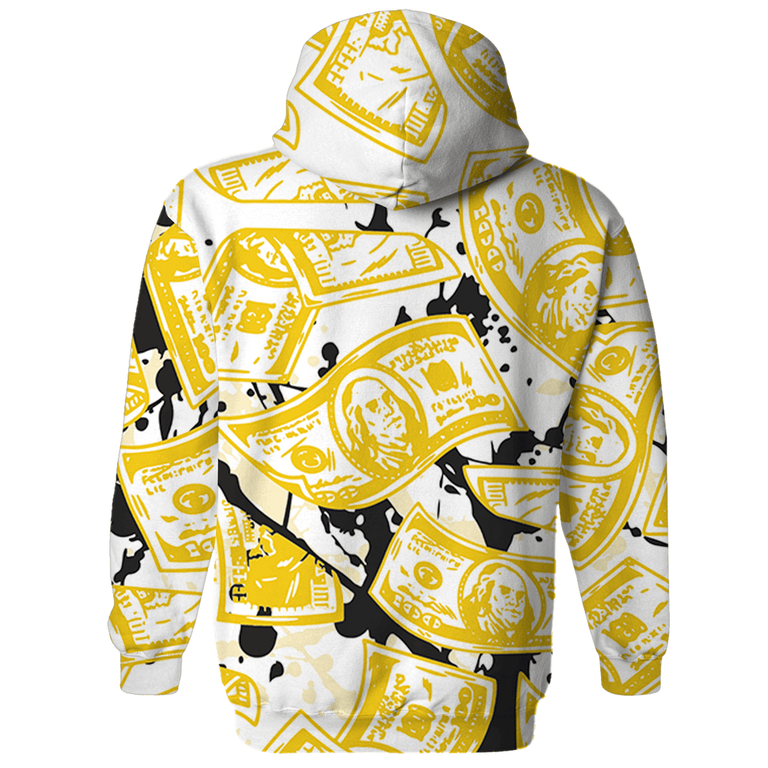 Vivid Sulfur 4s Hoodie Match Money Motive BER 3D All-Over Print - NastyJamz