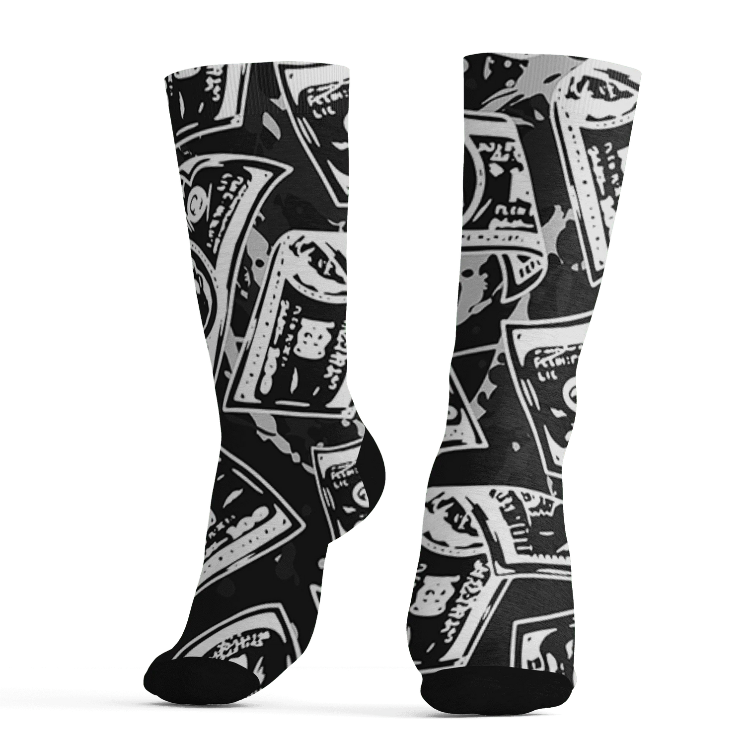 White-Thunder-4s-Socks-Match-Money-Motive-BER-3D