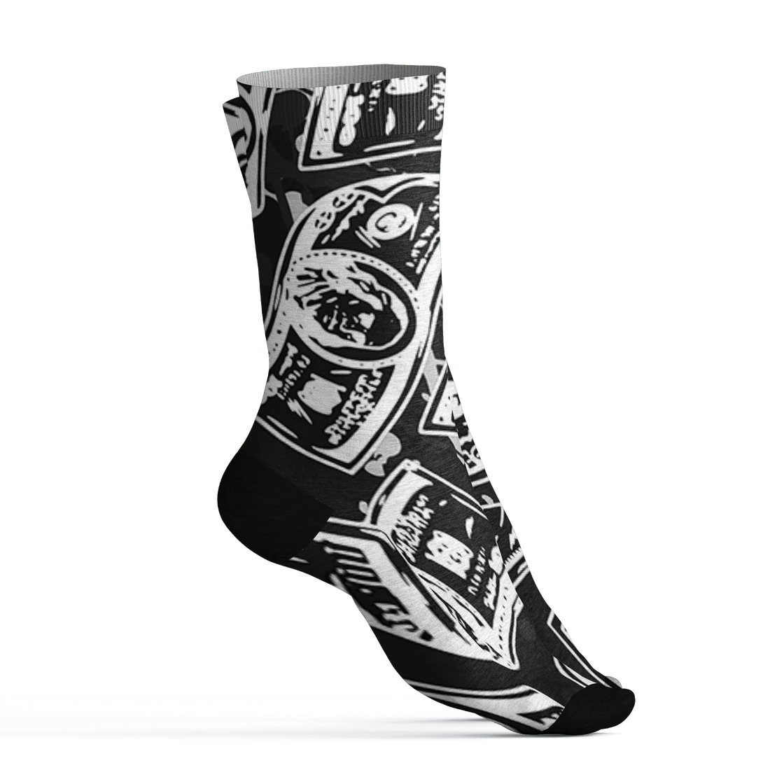 White-Thunder-4s-Socks-Match-Money-Motive-BER-3D