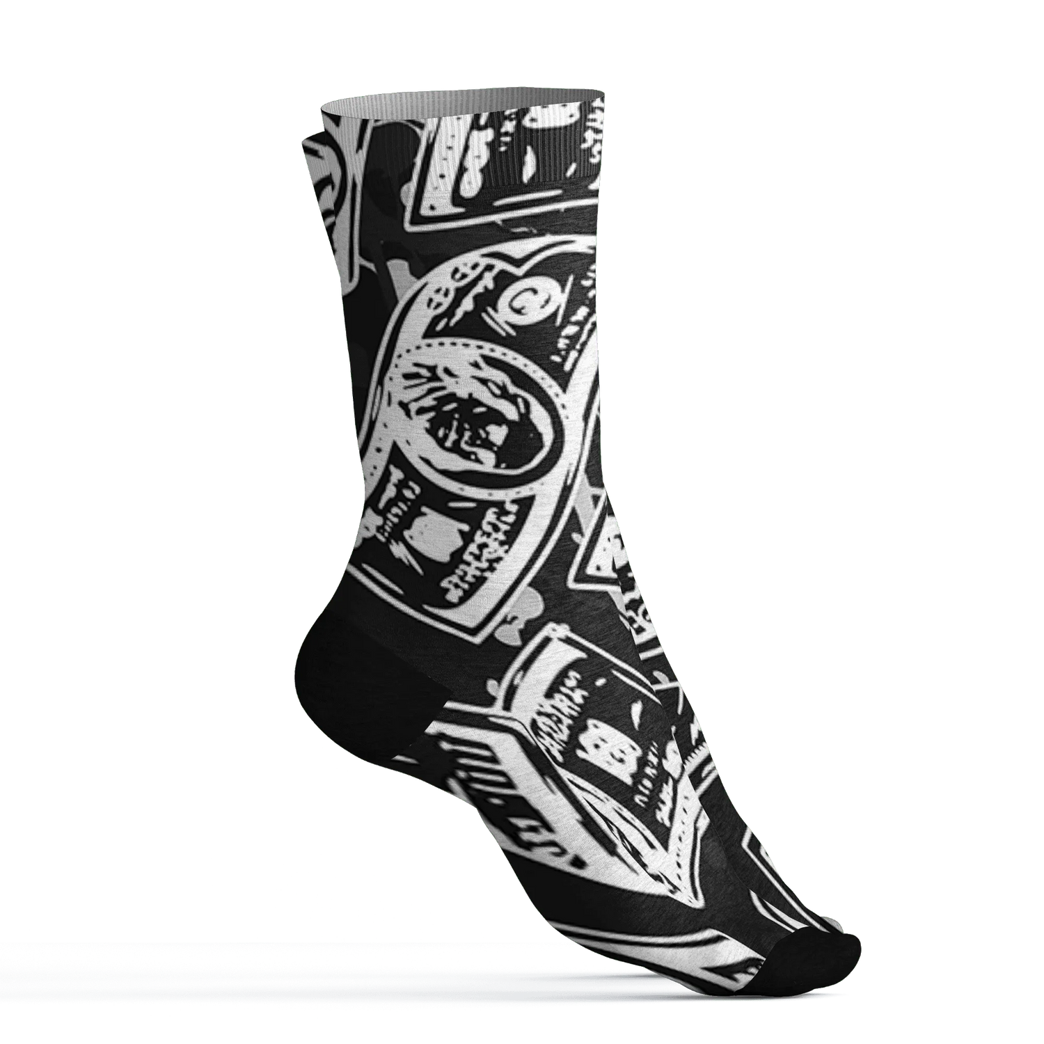 White-Thunder-4s-Socks-Match-Money-Motive-BER-3D