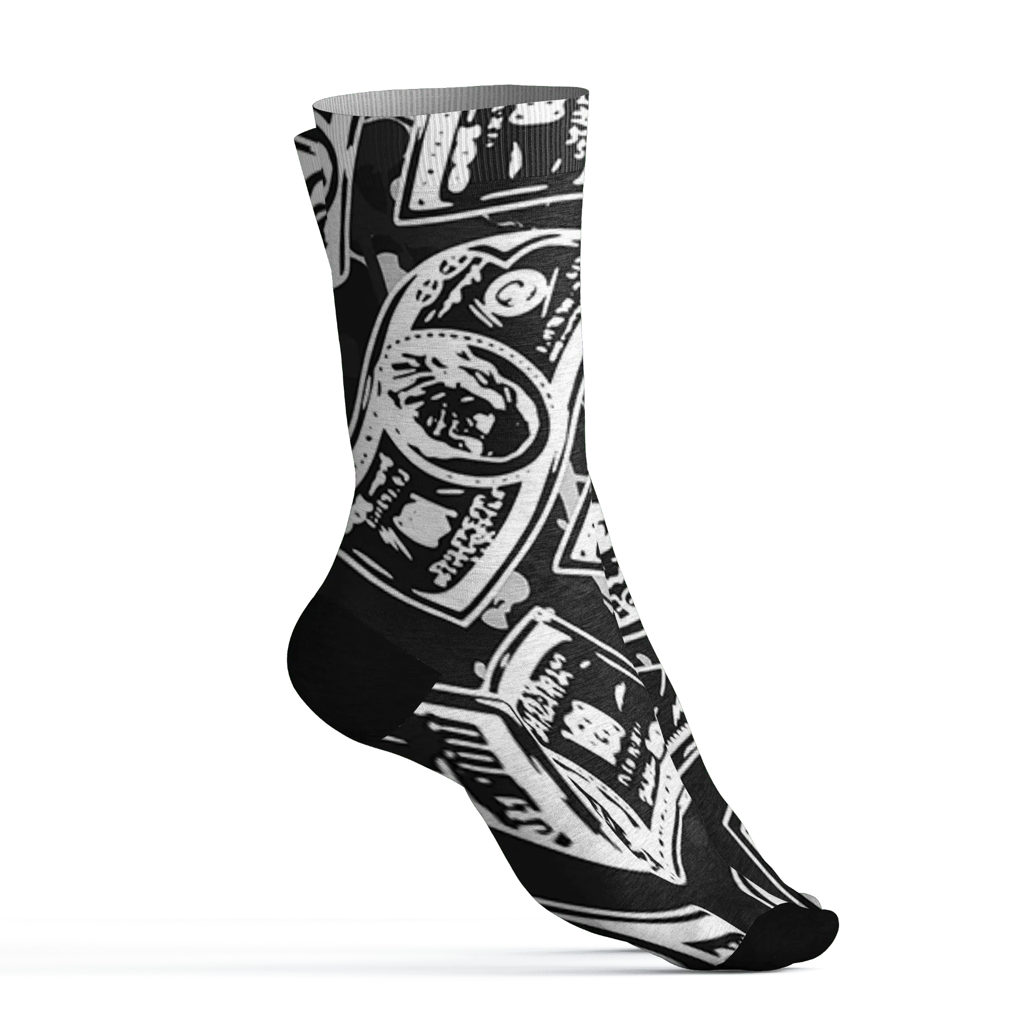 White-Thunder-4s-Socks-Match-Money-Motive-BER-3D