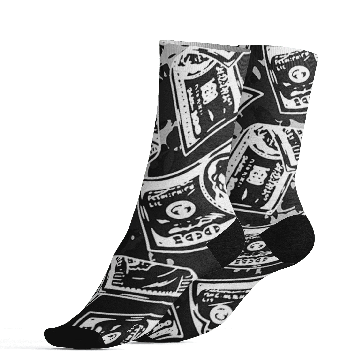 White-Thunder-4s-Socks-Match-Money-Motive-BER-3D