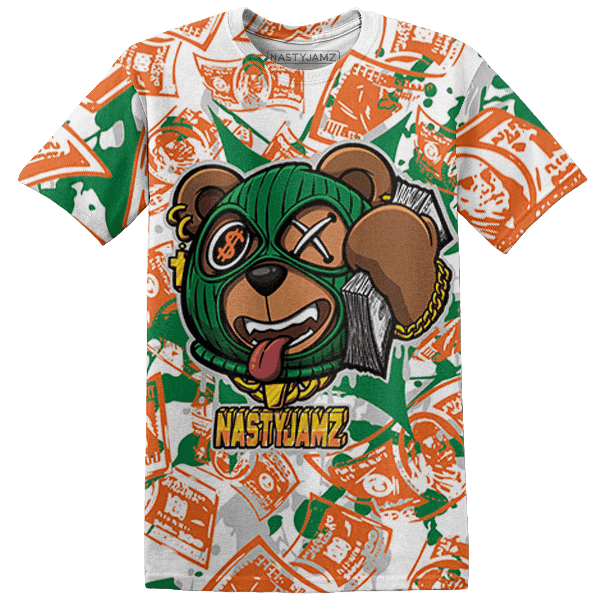 MAM Hurricanes 5s T Shirt Match Money Motive BER 3D All-Over Print - NastyJamz