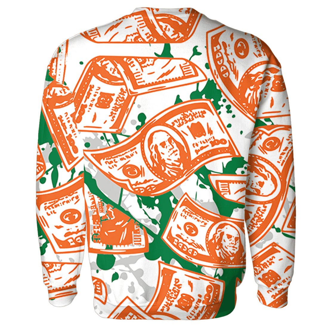 MAM Hurricanes 5s Sweatshirt Match Money Motive BER 3D All-Over Print - NastyJamz