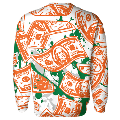 MAM Hurricanes 5s Sweatshirt Match Money Motive BER 3D All-Over Print - NastyJamz