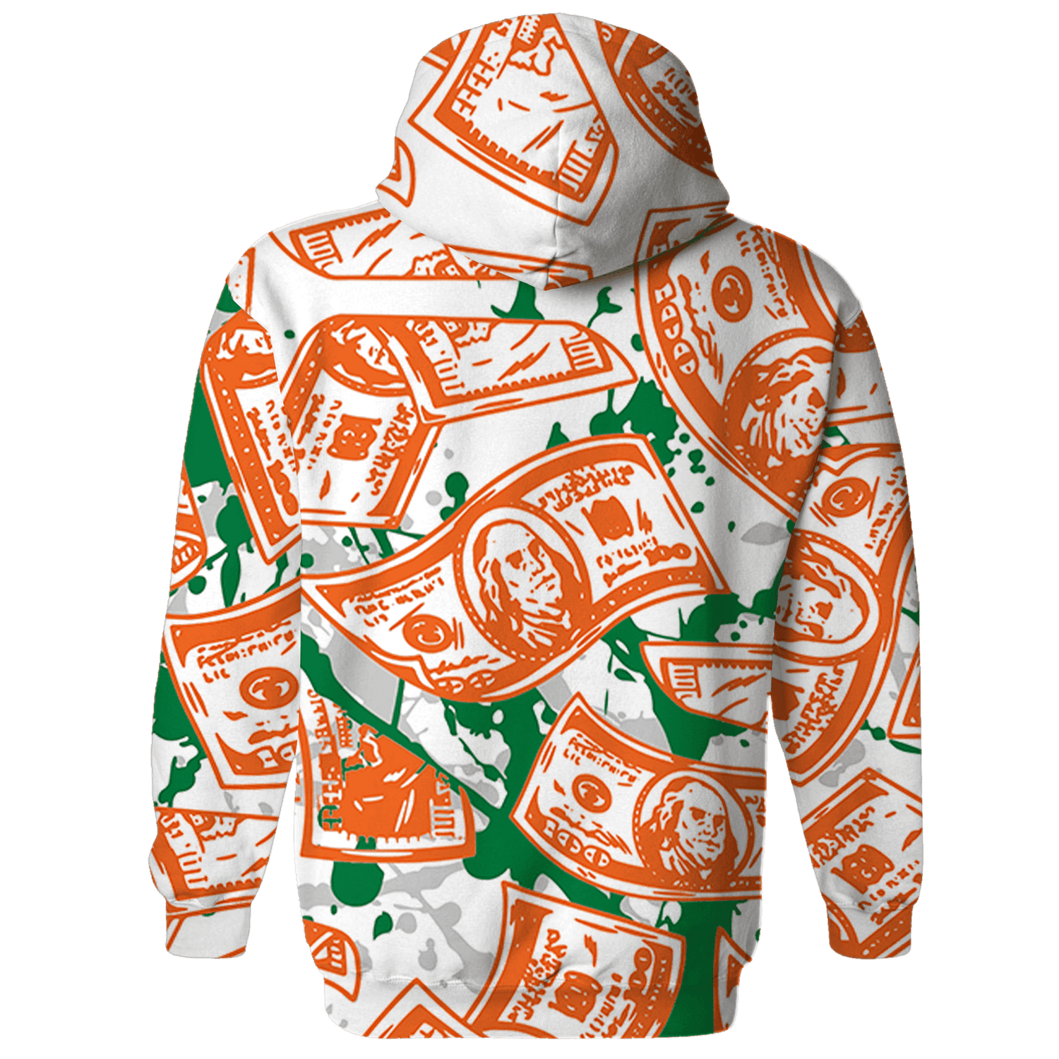 MAM Hurricanes 5s Hoodie Match Money Motive BER 3D All-Over Print - NastyJamz