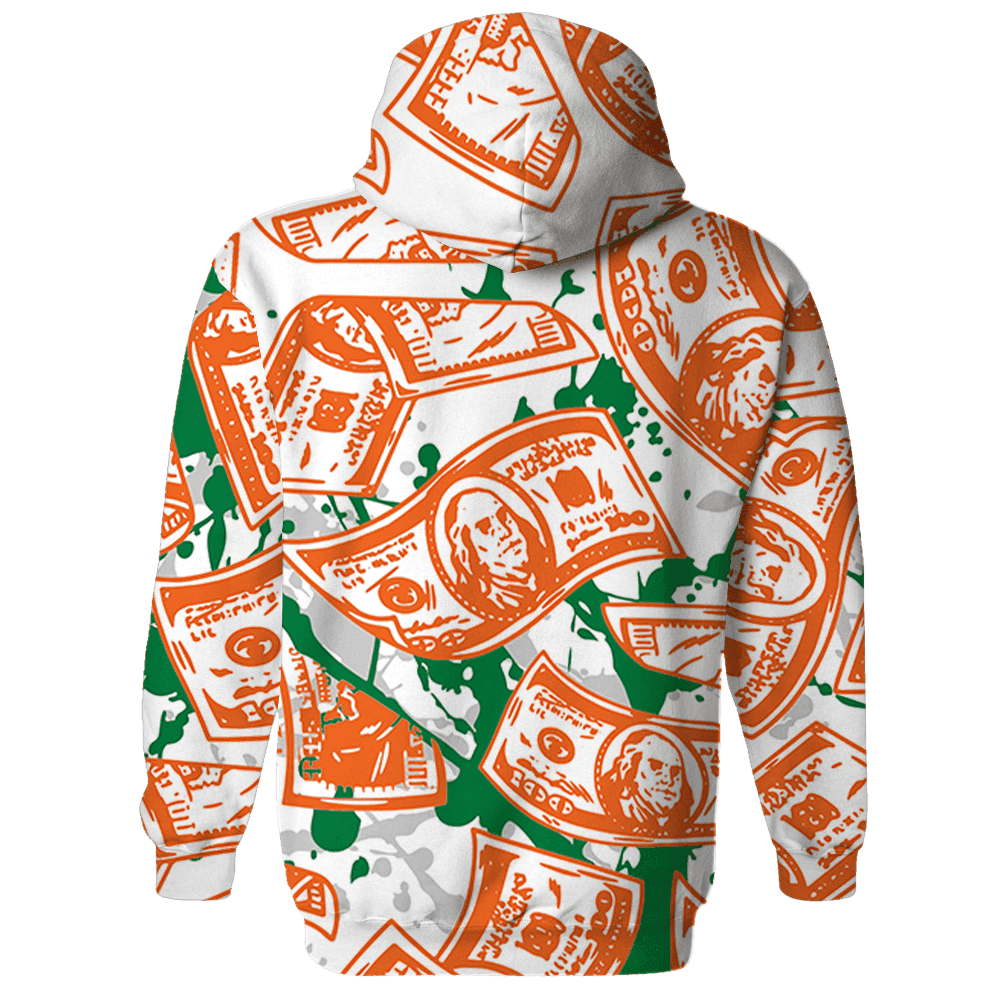 MAM Hurricanes 5s Hoodie Match Money Motive BER 3D All-Over Print - NastyJamz