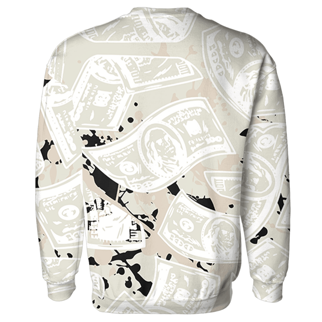 SE Sail 5s Sweatshirt Match Money Motive BER 3D All-Over Print - NastyJamz