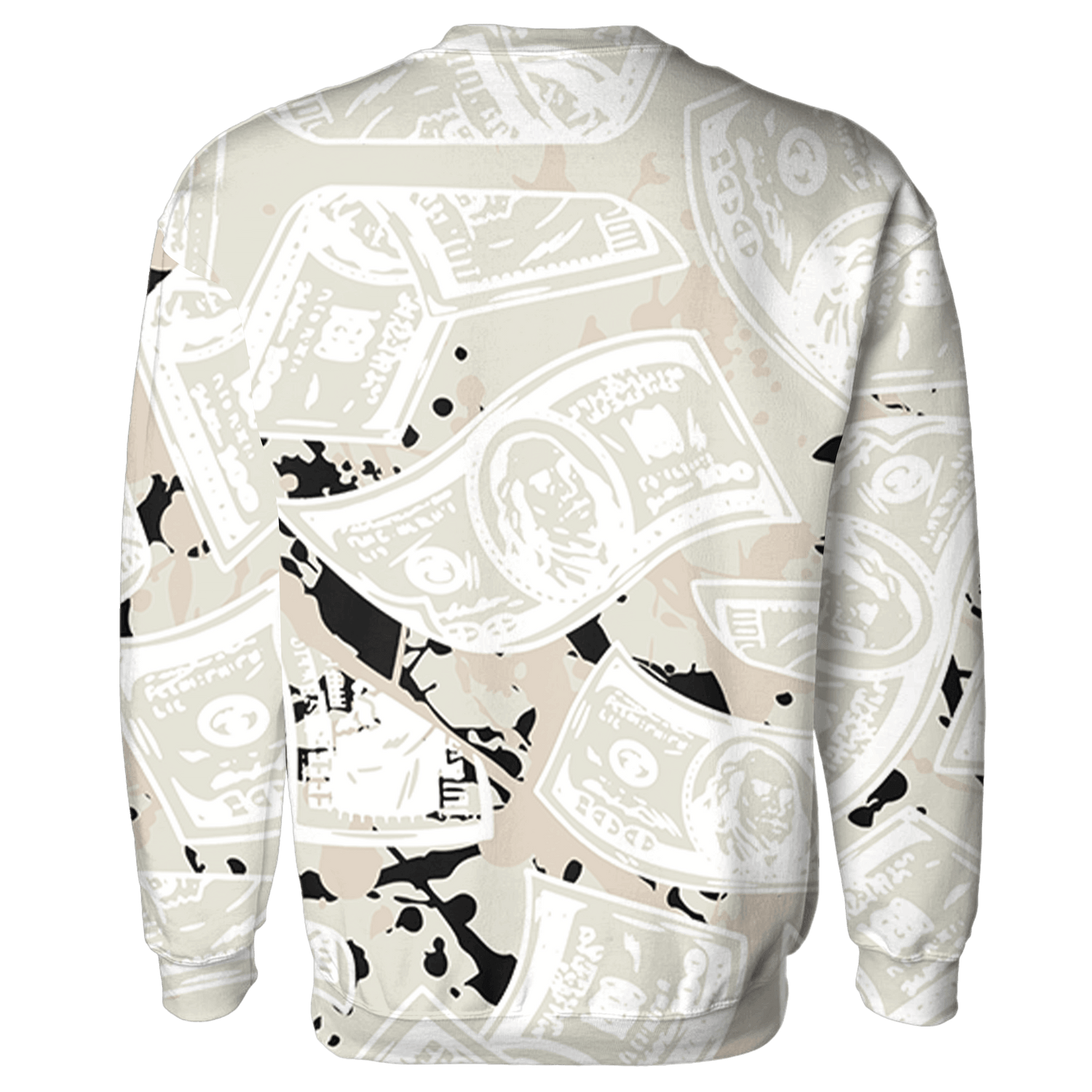 SE Sail 5s Sweatshirt Match Money Motive BER 3D All-Over Print - NastyJamz
