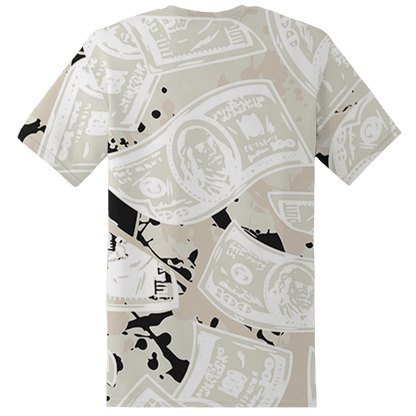 SE Sail 5s T Shirt Match Money Motive BER 3D All-Over Print - NastyJamz