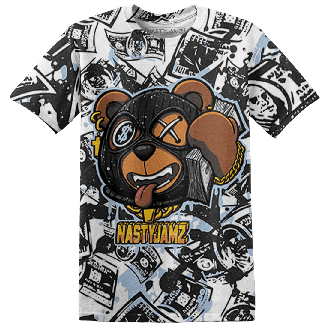 Reverse Oreo 6s T Shirt Match Money Motive BER 3D All-Over Print - NastyJamz