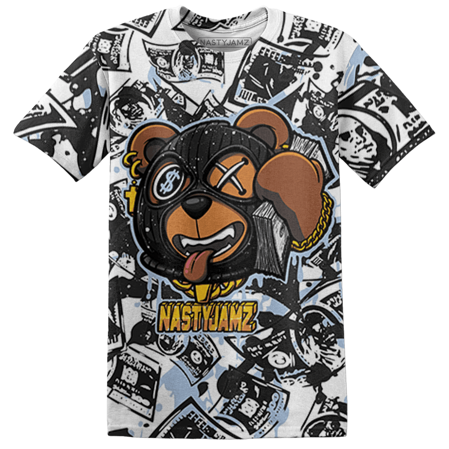 Reverse Oreo 6s T Shirt Match Money Motive BER 3D All-Over Print - NastyJamz
