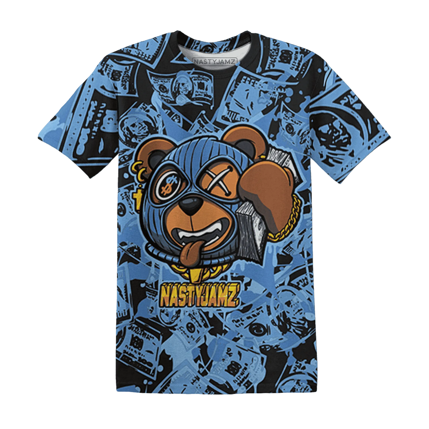 AM-Plus-Black-Univercitii-Blue-T-Shirt-Match-Money-Motive-BER-3D