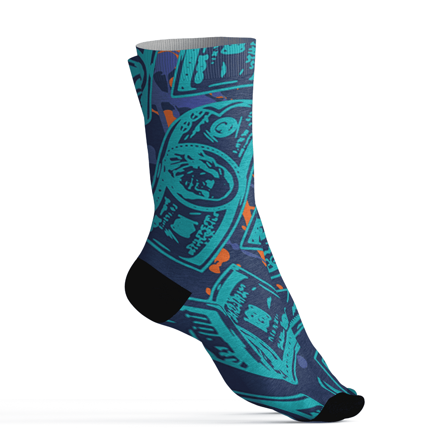 AM-Plus-Drift-Midnight-Navy-Total-Orange-Dusty-Cactus-Socks-Match-Money-Motive-BER-3D