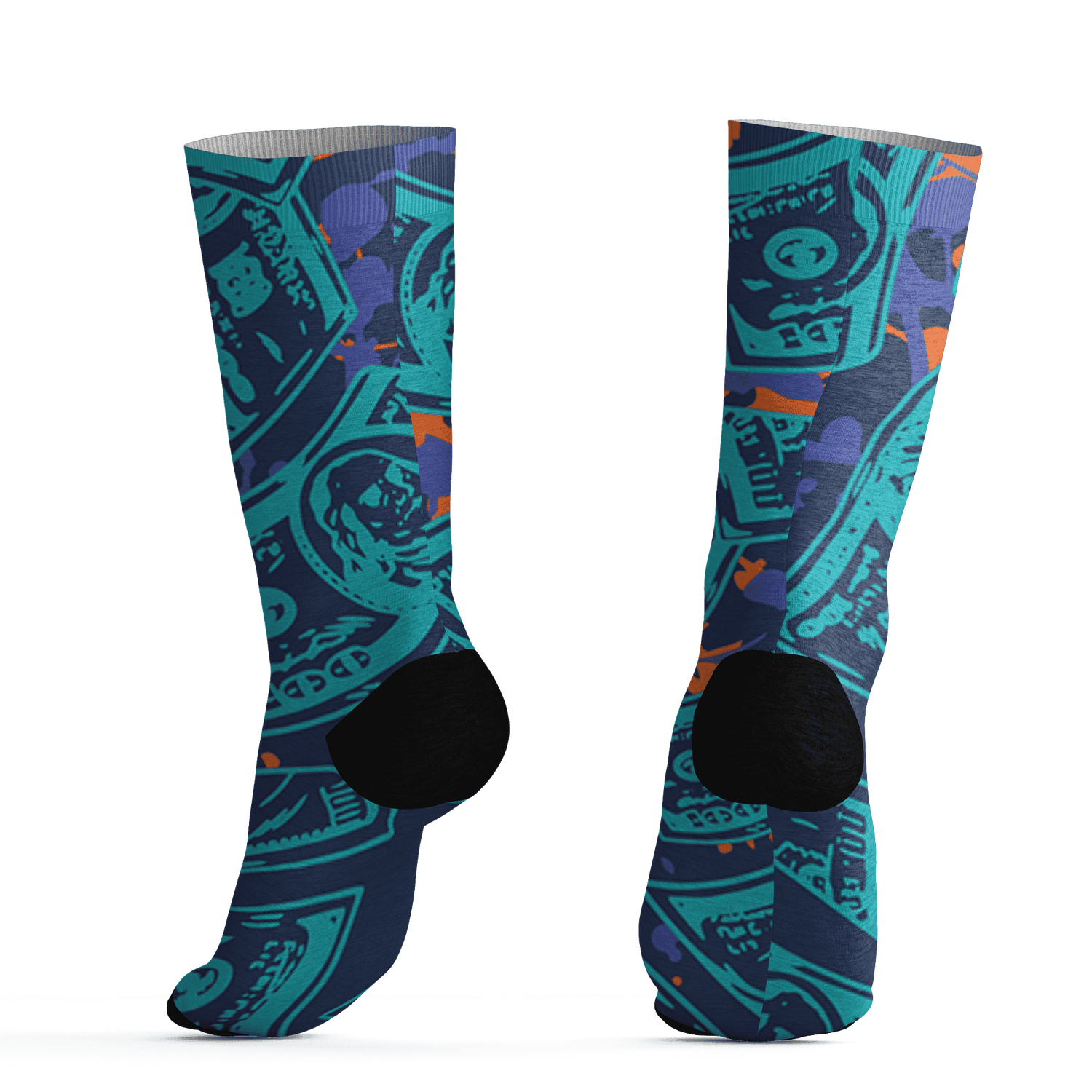 AM-Plus-Drift-Midnight-Navy-Total-Orange-Dusty-Cactus-Socks-Match-Money-Motive-BER-3D