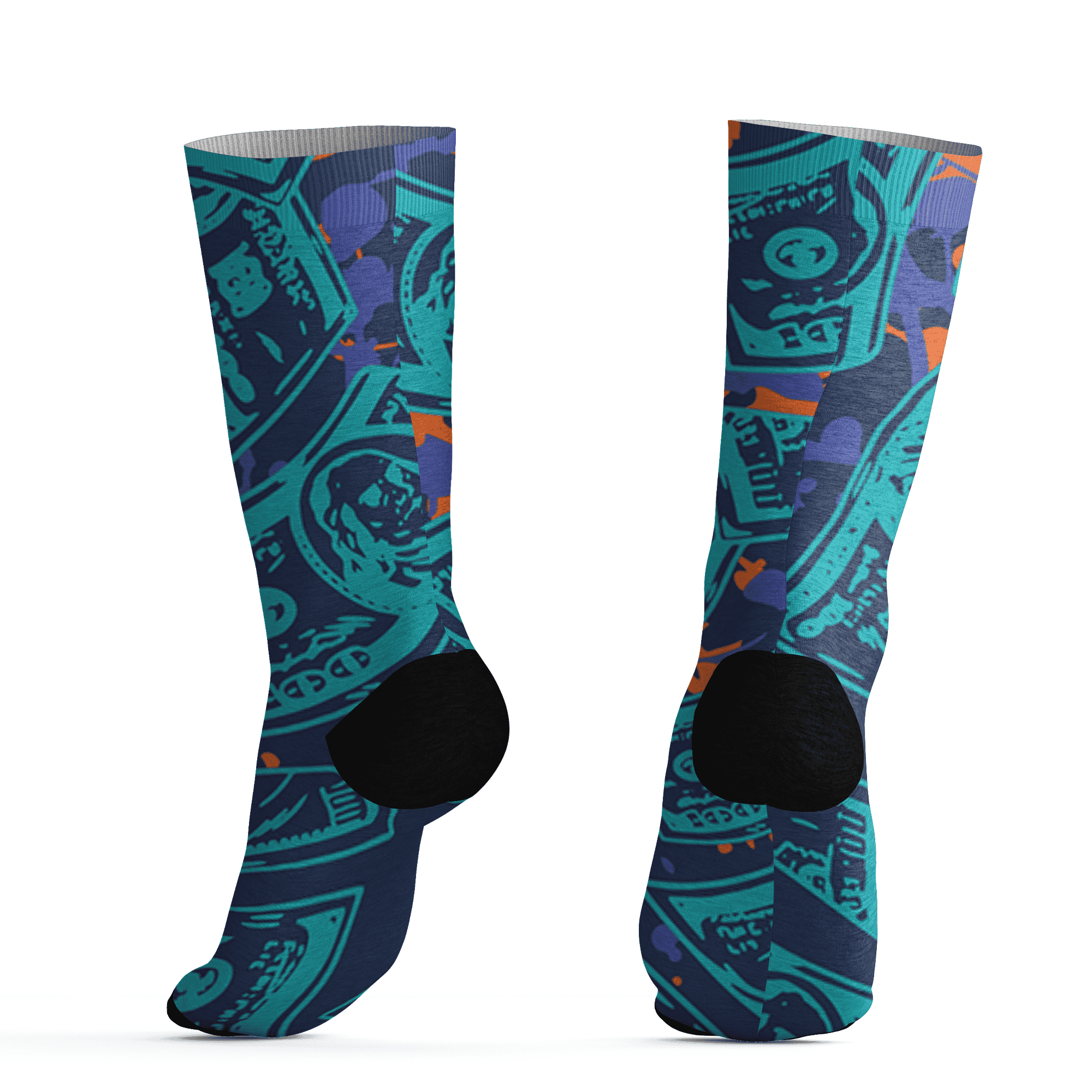 AM-Plus-Drift-Midnight-Navy-Total-Orange-Dusty-Cactus-Socks-Match-Money-Motive-BER-3D