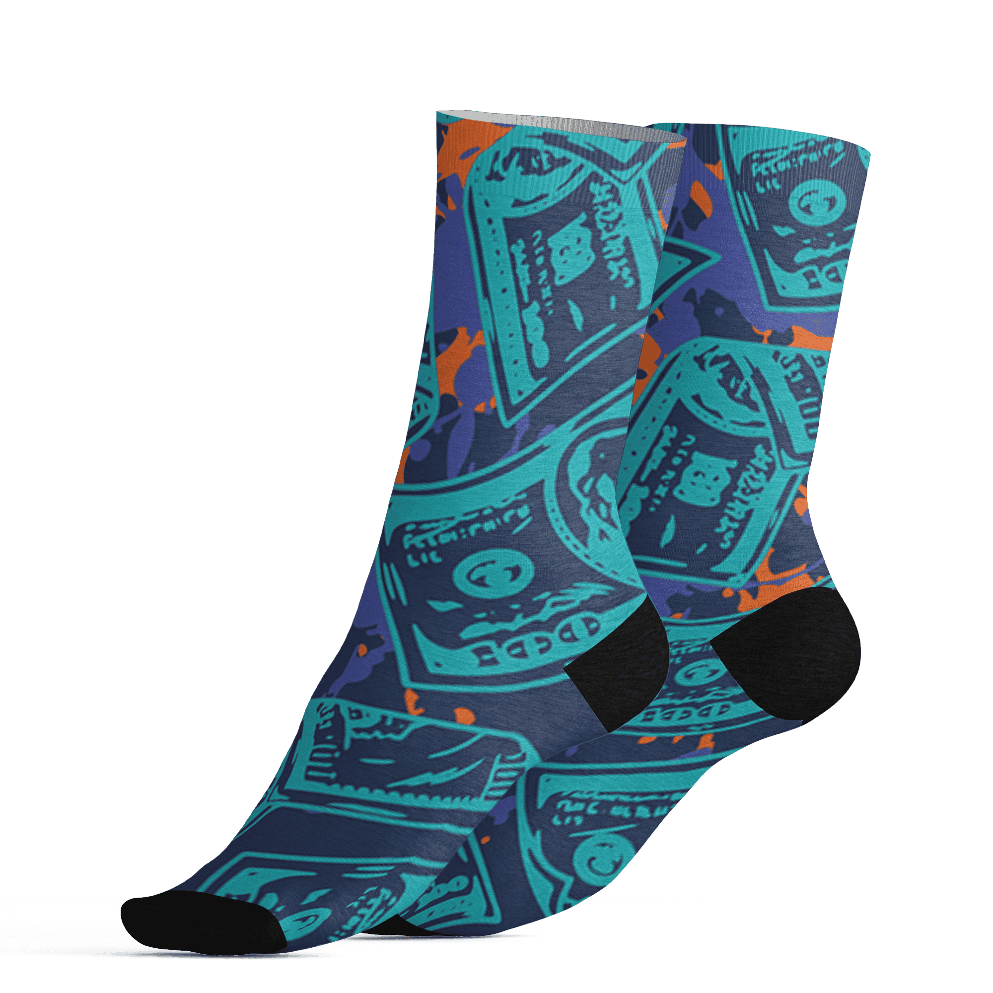 AM-Plus-Drift-Midnight-Navy-Total-Orange-Dusty-Cactus-Socks-Match-Money-Motive-BER-3D