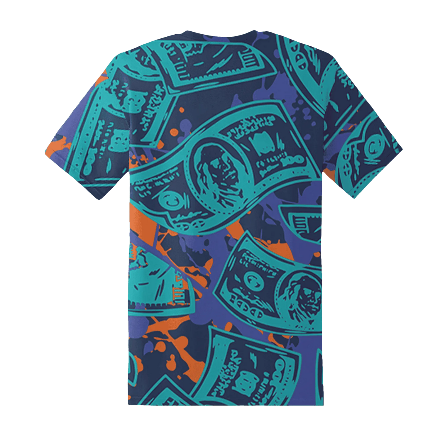AM-Plus-Drift-Midnight-Navy-Total-Orange-Dusty-Cactus-T-Shirt-Match-Money-Motive-BER-3D
