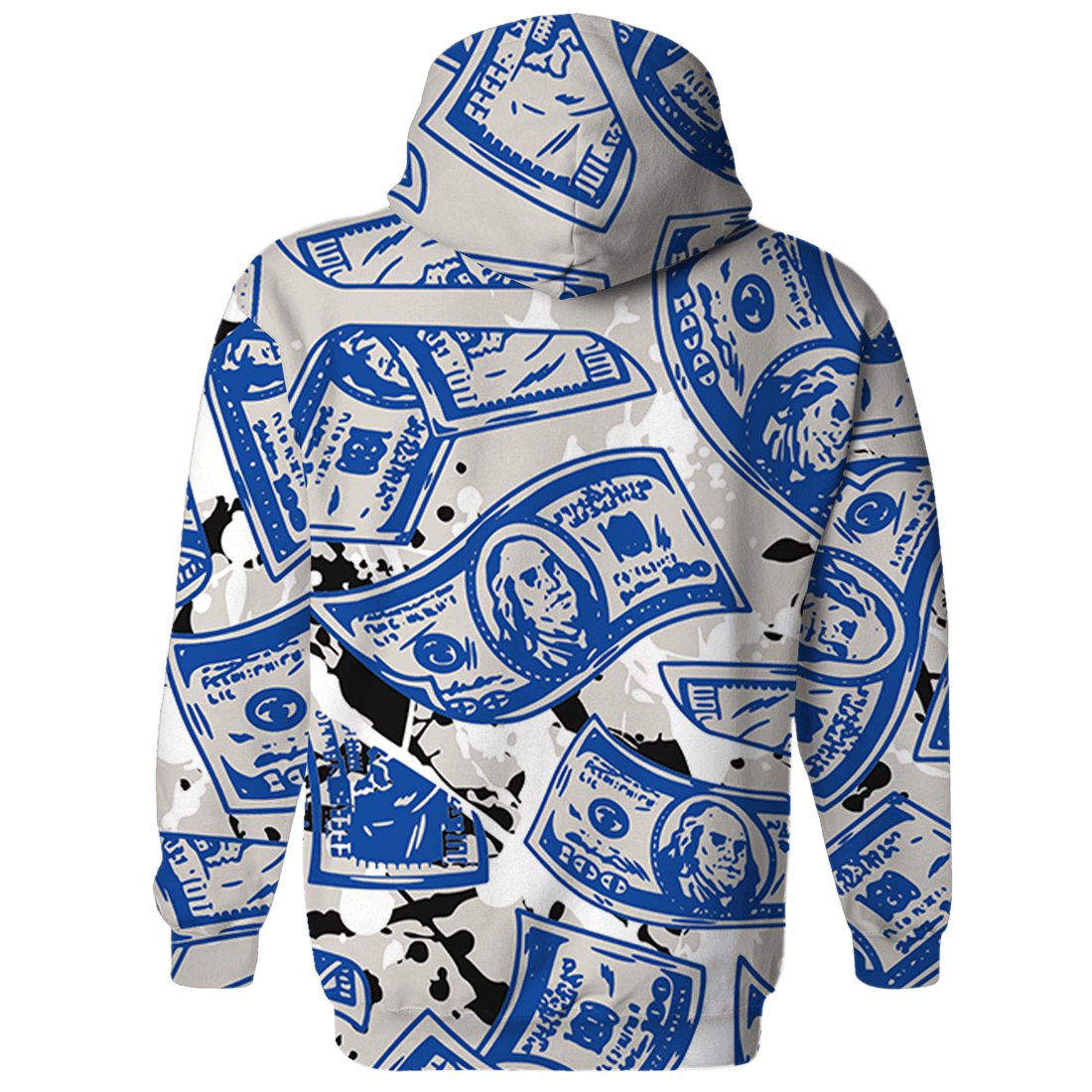 Air Max 1 86 Royal Hoodie Match Money Motive BER 3D All-Over Print - NastyJamz